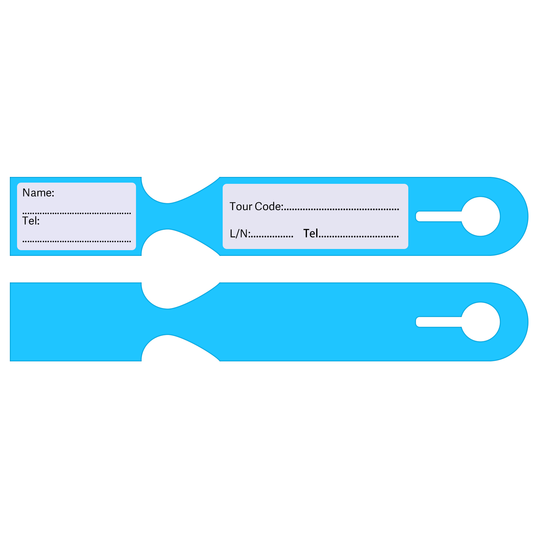 FlyFlyPromos - Paper Luggage Tags Image 11 - Promotional Product